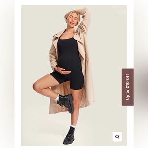 NAVY Maternity Bodysuit